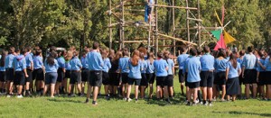 Un gruppo di scout