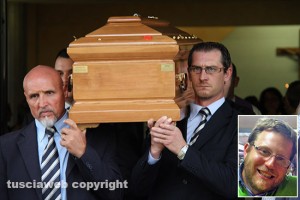 I funerali di Mattia Dusi