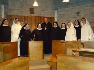Le suore del monastero S. Scolastica a Civitella S. Paolo