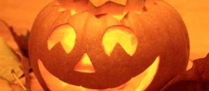 Una zucca di Halloween
