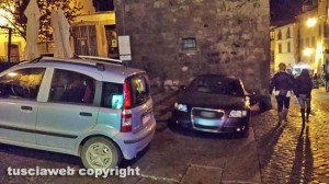 viterbo - I parcheggi nel centro 