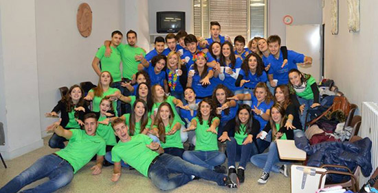 I ragazzi del quinto A e del quinto B