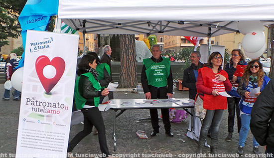 Patronati - La mobilitazione Cgil, Cisl, Uil, Acli