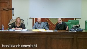Vincenti, Trapè e Corbucci all'assemblea dei lavoratori in Provincia