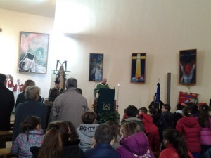 Bomarzo - La messa dell'arma dei carabinieri