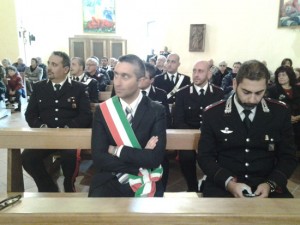 Bomarzo - La messa dell'arma dei carabinieri