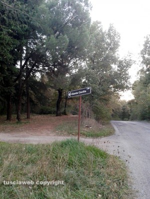 L'abitato di santa Cecilia