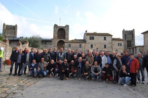 I Nasi rossi a Monteriggioni