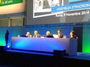 L'assemblea dei soci Bcc Roma di ieri 9 novembre