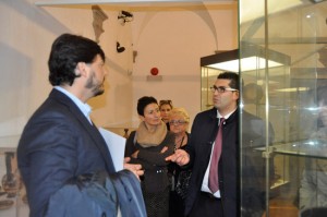 La visita a Viterbo dei membri della commissione regionale Cultura