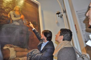 La visita a Viterbo dei membri della commissione regionale Cultura