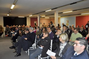 Viterbo - Un momento dell'incontro organizzato da Riccardo Valentini