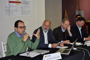 Viterbo - Un momento dell'incontro organizzato da Riccardo Valentini