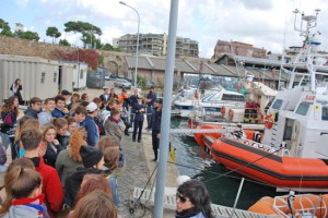 Civitavecchia - La capitaneria apre le porte agli studenti 