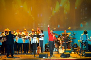 "Freddie Merucyr - One man, one vision", un moment dello spettacolo