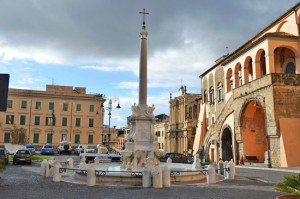 Tarquinia - La fontana di piazza Matteotti