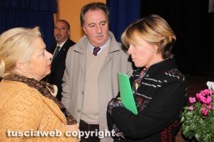 Ronciglione - Goffredo Taborri e Maria Antonietta Russo con la ministra Lorenzin