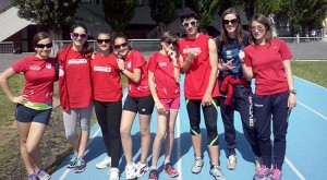Alcuni atleti della Zona Olimpica Viterbo