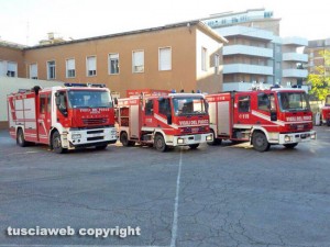 Viterbo - Vigili del fuoco - La caserma