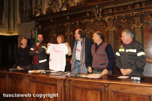 Viterbo - La presentazione della gara podistica "La 115"
