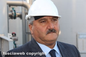Blitz di Zingaretti al dearsenificatore di Monte Jugo - Il consigliere regionale Enrico Panunzi