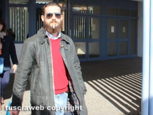 Tribunale - Diego Gaglini, candidato sindaco per CasaPound a Viterbo