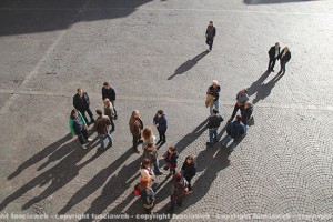 Rifiuti - La manifestazione di Viterbo Civica