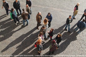 Rifiuti - La manifestazione di Viterbo Civica