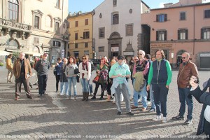 Rifiuti - La manifestazione di Viterbo Civica