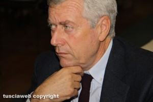 Il sindaco di Viterbo Leonardo Michelini