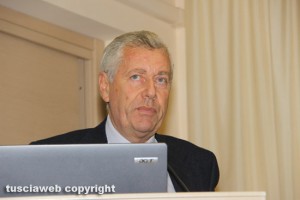 Il sindaco di Viterbo Leonardo Michelini