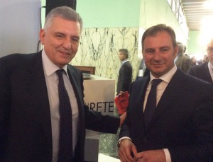 Roma - Assemblea generale di Unindustria - Stirpe e Merlani