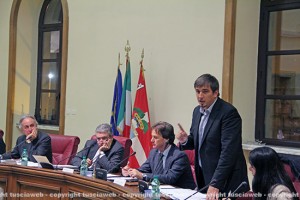 Fabio Refrigeri in consiglio provinciale