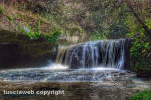 Bomarzo - Le cascate di Fosso Castello