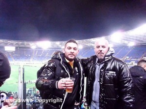 Viterbesi allo stadio olimpico per Lazio - Juventus