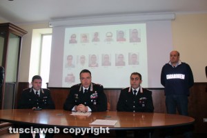 Carabinieri - La conferenza dell'operazione Mamuthones