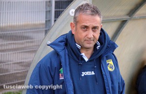 L'allenatore della Viterbese Ferazzoli