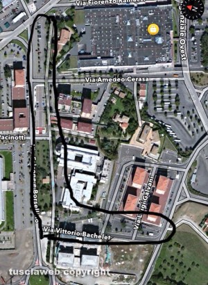 Viterbo - Ripulita la zona Università di Agraria e via Falcone e Borsellino