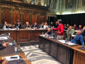 Maurizio Tofani in consiglio comunale