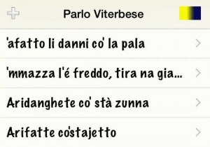 L'applicazione Parlo viterbese