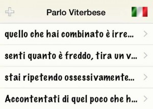 L'applicazione Parlo viterbese