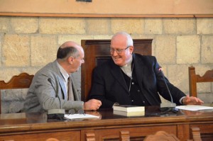 Tarquinia - Il sindaco Mazzola ha accolto il vescovo Marrucci in visita pastorale