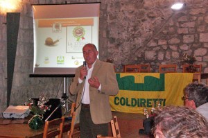 L'iniziativa di Coldiretti sulla lumaca