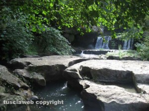 Bomarzo - Le cascate