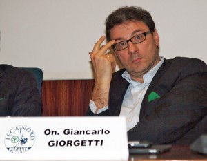 Giancarlo giorgetti della Lega nord