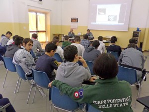 Tarquinia - La festa dell'albero all'Iis Cardarelli