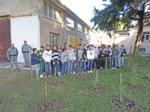 Tarquinia - Festa dell'albero con gli studenti