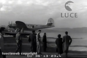 Le perlustrazioni dei laghi della Tuscia nel 1955
