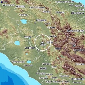 Terremoto nel ternano 