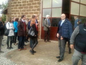Civita Castellana - Visita Ue alla Fattoria Lucciano